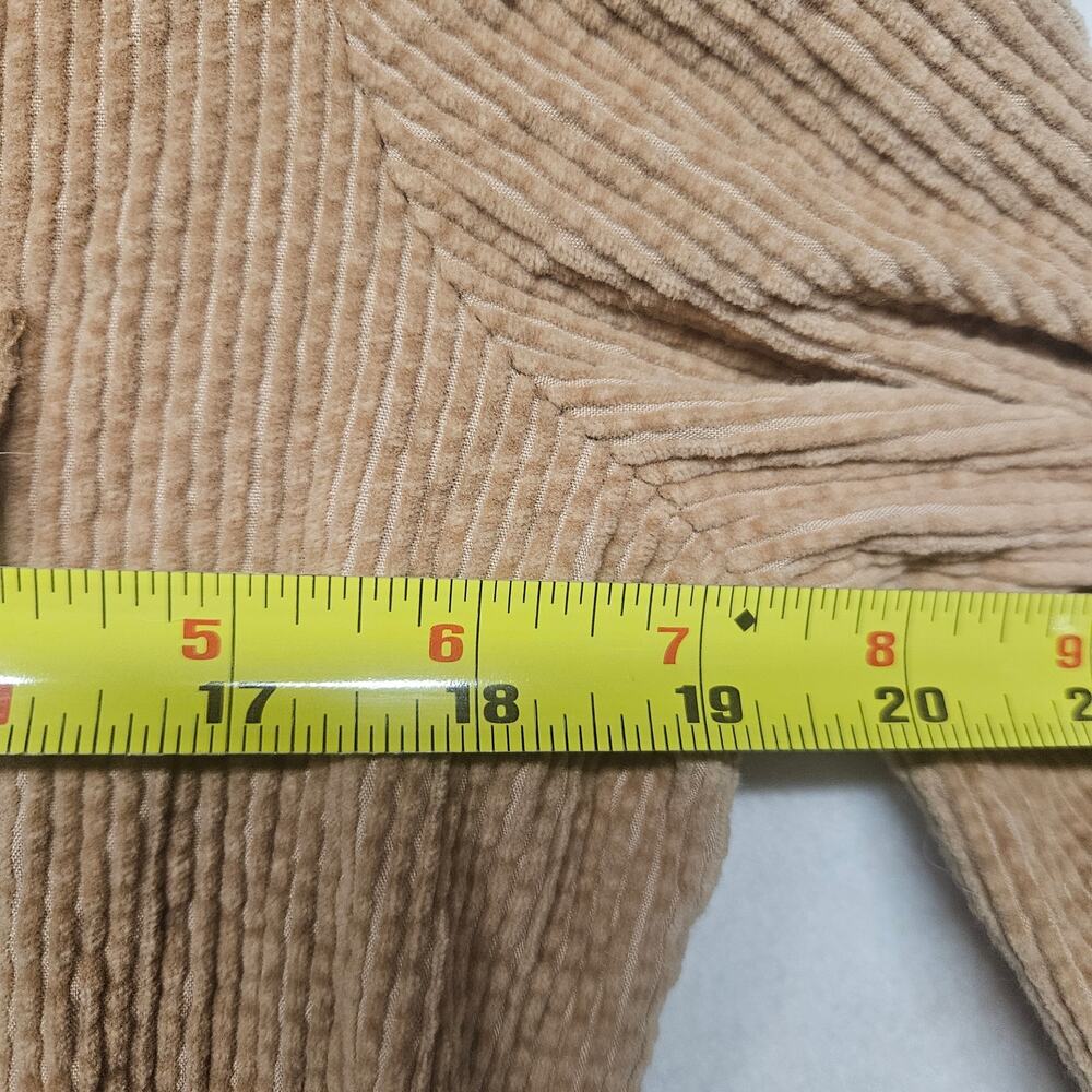 J. Crew Zip-front cinched dress in corduroy Brown Size 6 - Picture 7 of 10